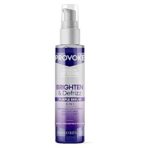 PROVOKE TOUCH OF SILVER BRIGHTEN & Defrizz PURPLE SERUM 3-IN-1(100ml) 3.3 fl oz
