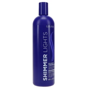 CLAIROL PROFESSIONAL SHIMMER LIGHTS BLONDE TONING SHAMPOO(473ml) 16 fl oz