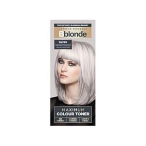 JEROME RUSSELL SILVER MAXIMUM COLOUR TONER FOR PRE-LIGHTENED&BLONDE HAIR(75ml)