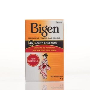 Bigen PERMANENT POWDER HAIR COLOUR 46 LIGHT CHESTNUT(6g)