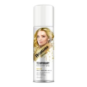 REBELLIOUS TEMPORARY GOLD Colour Hair Spray (125ml) 4.6 fl oz
