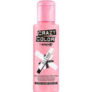 RENBOW CRAZY COLOR Silver no.027 Semi-Permanent hair color cream(100ml) 3.38 fl oz