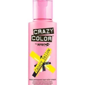 RENBOW CRAZY COLOR Canary Yellow Semi-Permanent hair color cream(100ml) 3.38 fl oz