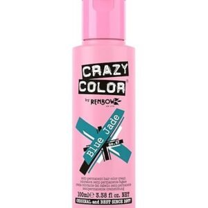 RENBOW CRAZY COLOR Blue Jade no.67 Semi-Permanent hair color cream(100ml) 3.38 fl oz