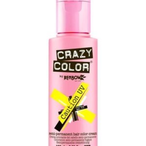 RENBOW CRAZY COLOUR Caution UV no.77 Semi-Permanent c(100ml) 3.38 fl oz