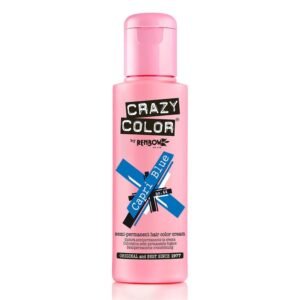 RENBOW CRAZY COLOR Capri Blue no.44 Semi-Permanent hair color cream(100ml) 3.38 fl oz
