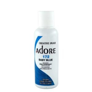 Adore BABY BLUE 172 SEMI-PERMANENT HAIR COLOR(118ml) 4 fl oz