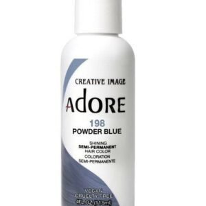 Adore POWDER BLUE 198 SEMI-PERMANENT HAIR COLOR(118ml) 4 fl oz