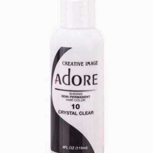 Adore CRYSTAL CLEAR 10 SEMI-PERMANENT HAIR COLOR(118ml) 4 fl oz