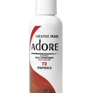 Adore PAPRIKA 72 SEMI-PERMANENT HAIR COLOR(118ml) 4 fl oz