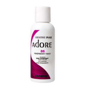 Adore RASPBERRY TWIST 86 SEMI-PERMANENT HAIR COLOR(118ml) 4 fl oz