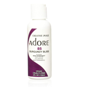 Adore BURGUNDY BLISS 85 Semi - PERMANENT HAIR COLOR(118ml) 4 fl oz
