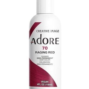 Adore RAGING RED 70 SEMI-PERMANENT HAIR COLOR(118ml) 4 fl oz