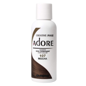 Adore MOCHA 107 SEMI-PERMANENT HAIR COLOR(118ml) 4 fl oz