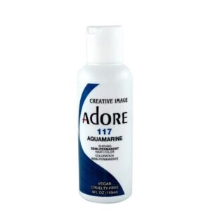 Adore AQUAMARINE 117 SEMI-PERMANENT HAIR COLOR(118ml) 4 fl oz