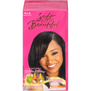 Soft & Beautiful NO-LYE ULTIMATE CONDITIONING RELAXER SYSTEM 1 Complete Application