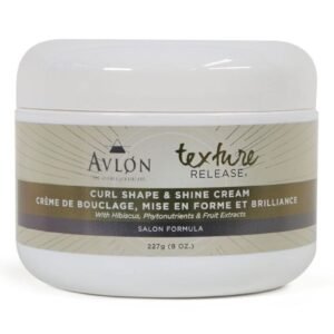 Avlon Texture Release CURL SHAPE & SHINE Cream With Hibiscus,Phytonutrients & Fruit Extracts