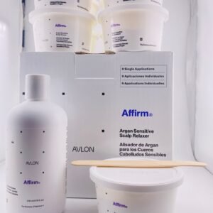 Avlon Affirm Argan Sensitive Scalp Relaxer 9 Single Applications