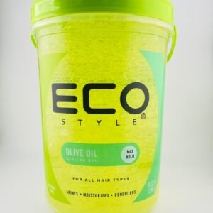 ECO STYLE OLIVE OIL STYLING GEL MAX HOLD FOR ALL HAIR TYPES(2268g) 80 OZ