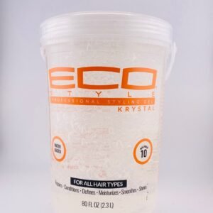 ECO STYLE PROFESSIONAL STYLING GEL KRYSTAL FOR ALL HAIR TYPES(2.3L) 80 FL OZ