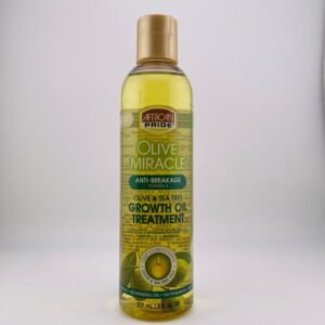 African Pride Olive Miracle Anti-Breakage Growth Oil Strengthening Hair Care - 8oz