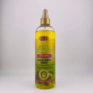 African Pride Braid Sheen Extra Spray Moisturize & Add Shine to Braids -12oz
