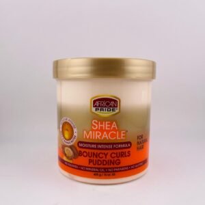 African Pride Shea Miracle Bouncy Curls Pudding Define & Moisturize Curls - 15oz
