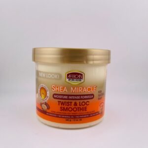 African Pride Shea Miracle Moisture Twist & Loc Smoothie Hydrate & Define Hair - 12oz