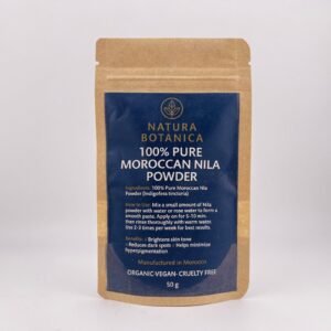 Natura Botanica Moroccan Nila Powder Organic Vegan & Cruelty-Free(50g)