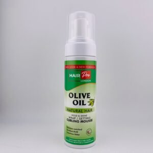 Ican Olive Oil Hold & Shine Curling Mousse for Smooth Defined Curls