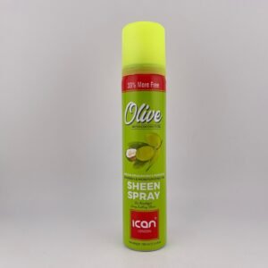 Ican Olive Oil & Coconut Sheen Spray for Hair Shine and Moisture(100ml)
