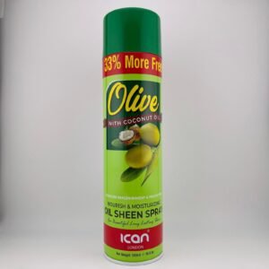 Ican Olive Oil Moisturizing Sheen Spray with Coconut Oil(500ml)