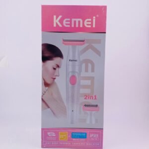 KEMEI 2 IN 1 RECHARGEABLE BODY TRIMMER FOR WOMEN'S KM-113