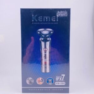 KEMEI RECHARGEABLE SHAVER KM-386 FOR MEN