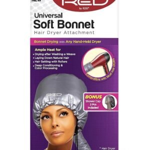 RED BY KISS Universal Soft Bonnet Hair Dryer Attachment KBODAWM