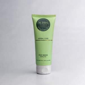 AL ZIBA CARES HERBAL CARE FACE WASH Soothing Skin(100ml) 3.38 fl oz