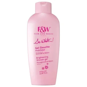 F&W PARIS So White Pomegranate & Melon Brightening Shower Gel(1000ml) 33.8 fl oz