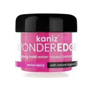 Kaniz WONDEREDGE Strong Hold Water-based pomade lemon berry with natural Argan oil(120ml) 4 fl oz