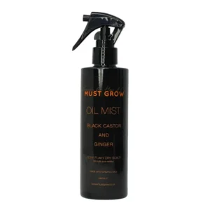 MUST GROW OIL MIST BLACK CASTOR AND GINGER(240ml) 8 fl oz