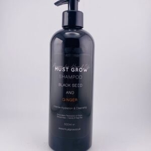 MUST GROW SHAMPOO BLACK SEED AND GINGER (500ml) 18 fl oz