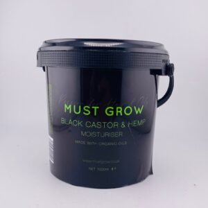 MUST GROW BLACK CASTOR & HEMP MOISTURISER(1L) 29.6 fl oz