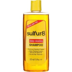 Sulfur8 Clarifying SHAMPOO FOR ALL HAIR TYPES (222ml) 7.5 fl oz