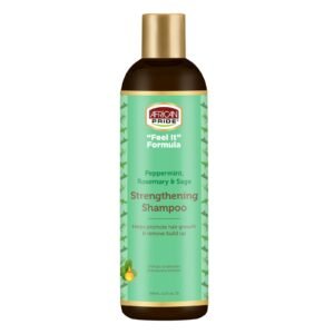 AFRICAN PRIDE Peppermint,Rosemary & Sage Strengthing Shampoo(354ml) 12 fl oz