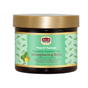 AFRICAN PRIDE Peppermint,Rosemary & Sage Strengthening Balm(113g) 4 oz