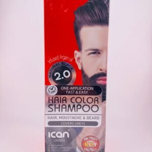 Ican LONDON DARK BROWN With Argan Oil 3.0 2 in 1 Shampoo (400ml) 13.52 fl oz