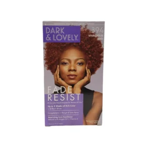 DARK & LOVELY 394 VIVACIOUS RED PERMANENT HAIR COLOR FOR WOMEN(55ml) 1.86 fl oz