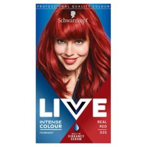 LIVE INTENSE PERMANENT COLOUR REAL RED 035