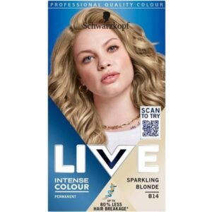 LIVE INTENSE PERMANENT COLOUR SPARKLING BLONDE B14