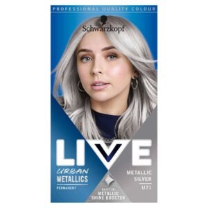 LIVE URBAN PERMANENT METALLIC SILVER U71