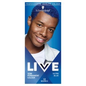 LIVE SEMI PERMANENT COLOUR ULTRA BLUE 12 WASHES